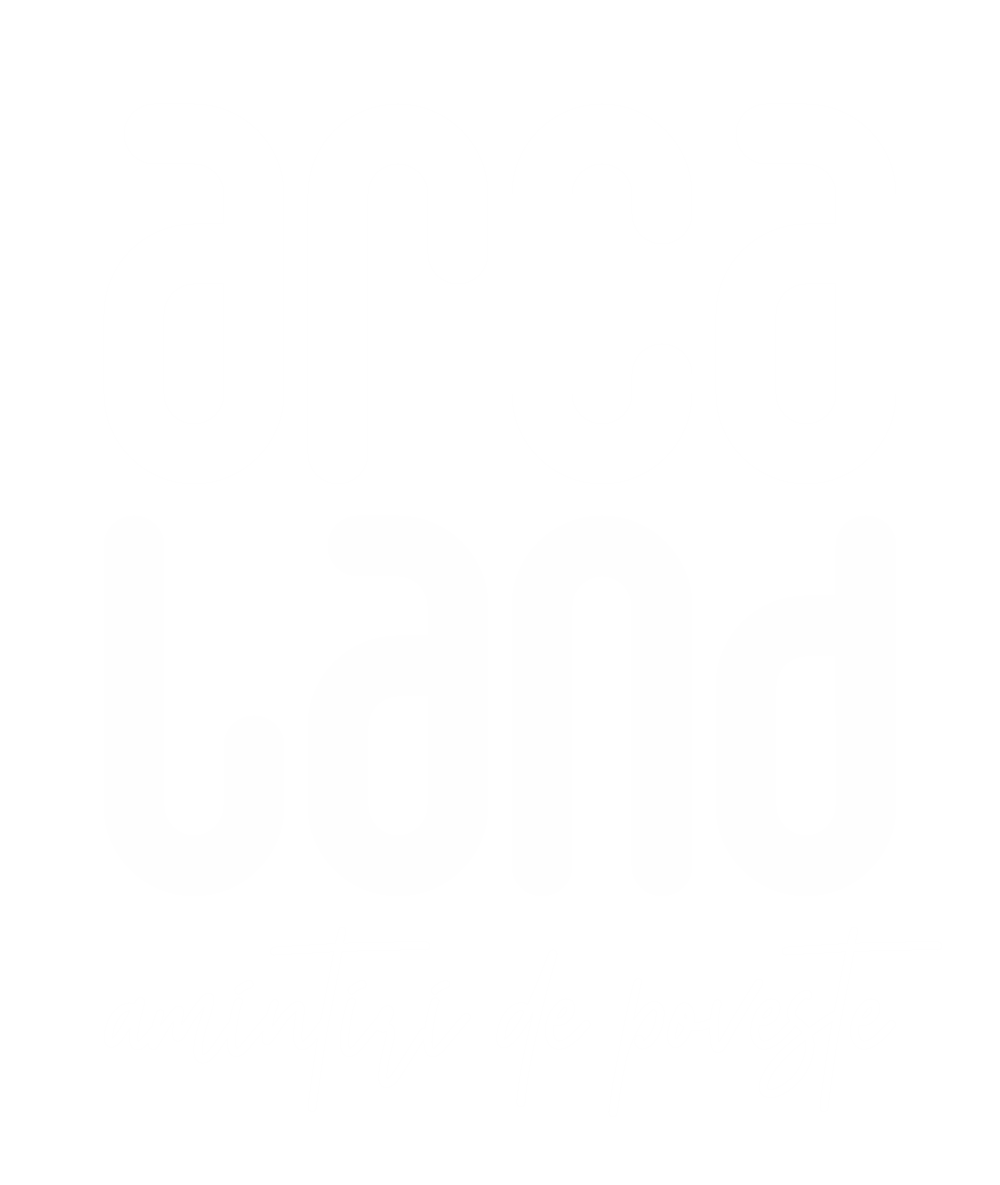 arcaland – logo principal alb